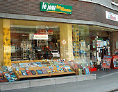 fa&ccedil;ade du magasin